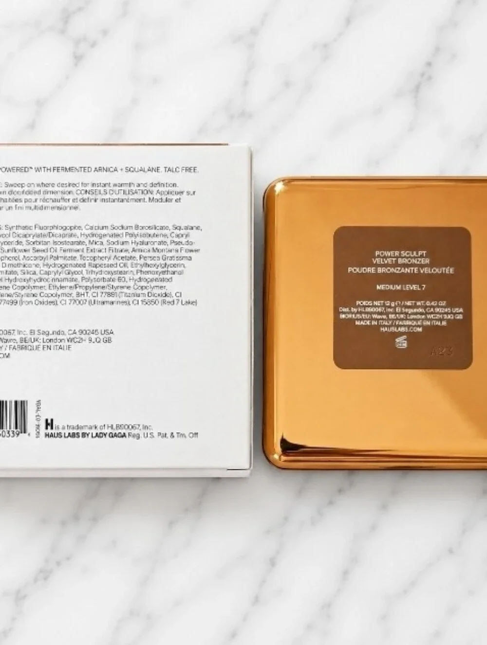 Haus Labs MEDIUM LEVEL 7 Power Sculpt Velvet Bronzer .42 oz FULL SIZE NIB!